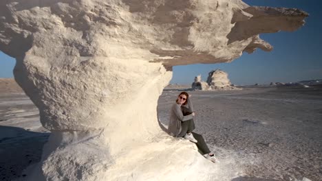 the white desert - black desert in egypt