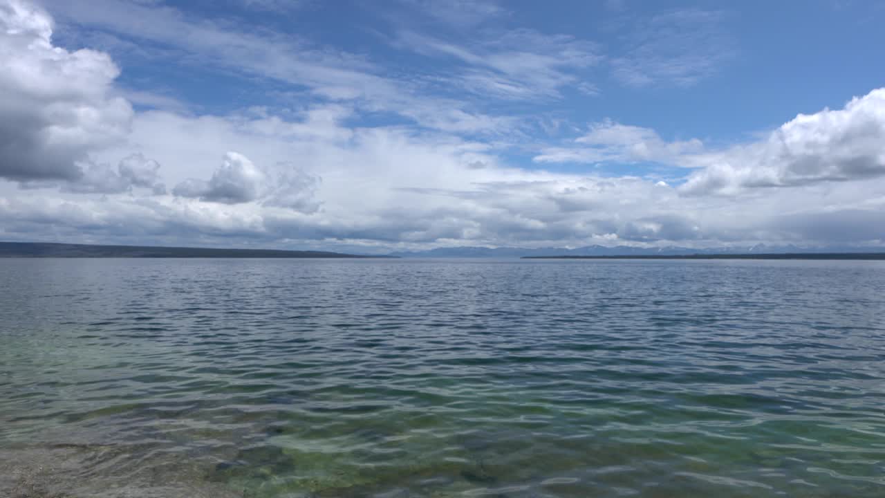 예로스톤 호수, 와이오밍, 미국