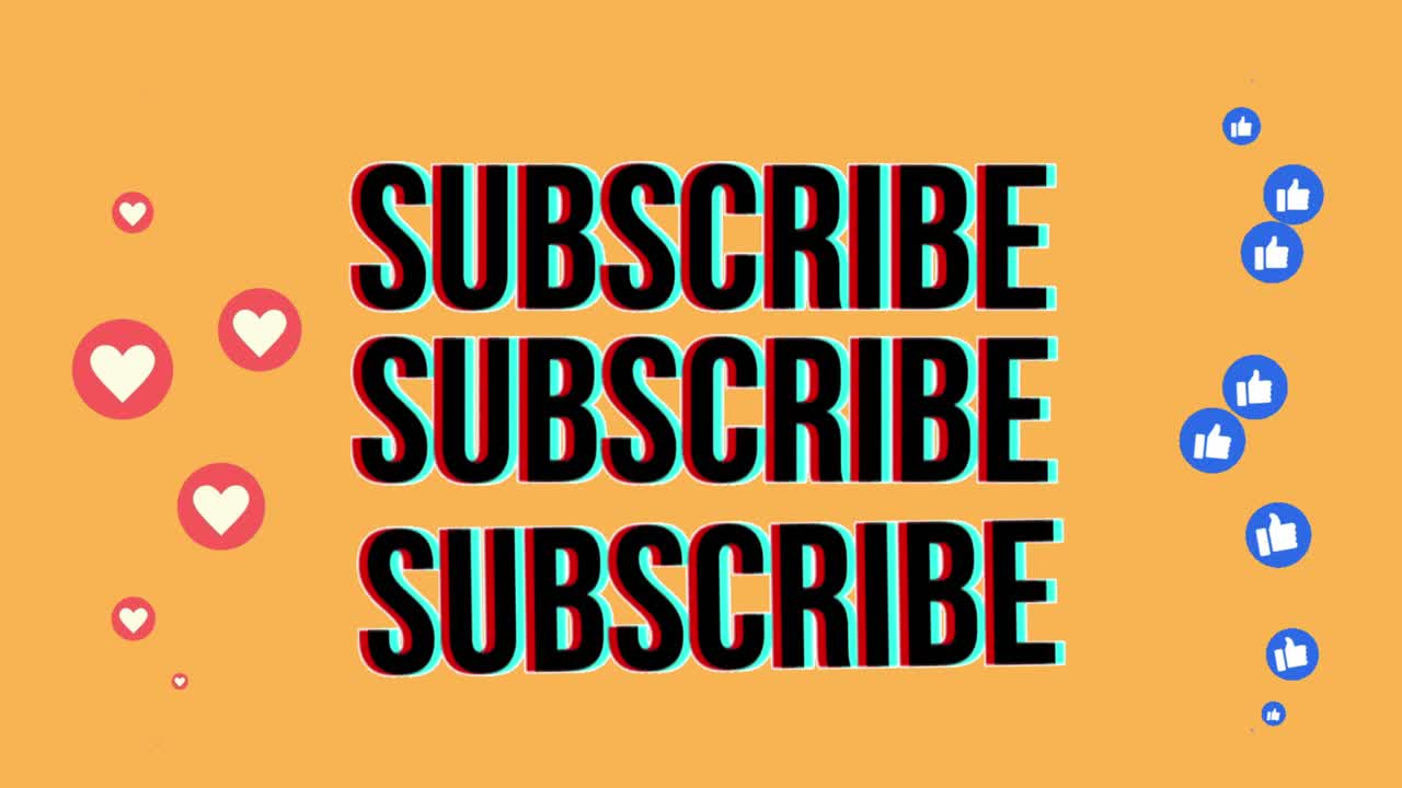 Subscribe like youtube cta lower thirds outro green screen background bell icon animation animated subscribed