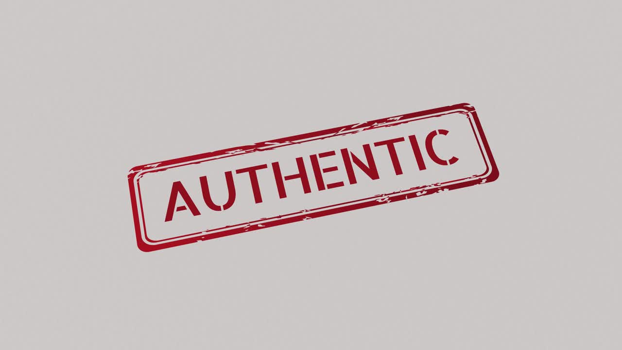 аутентичная печать