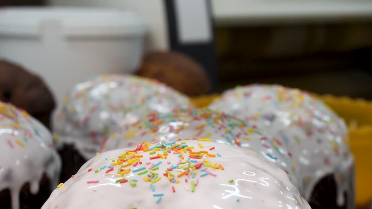 Preparing Easter Bread