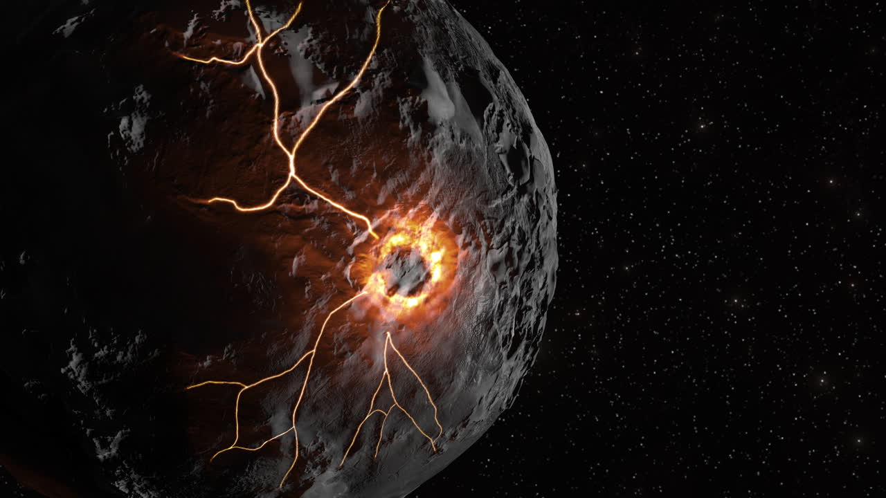 A Planet Undergoing Destruction in Space