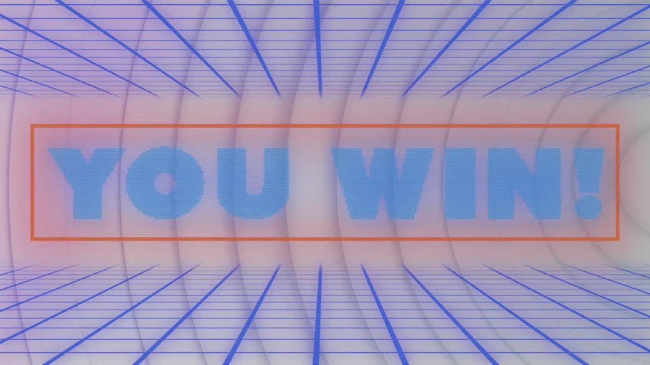 ⁇ 색 배경의 원 위에 텍스트를 이기는 애니메이션