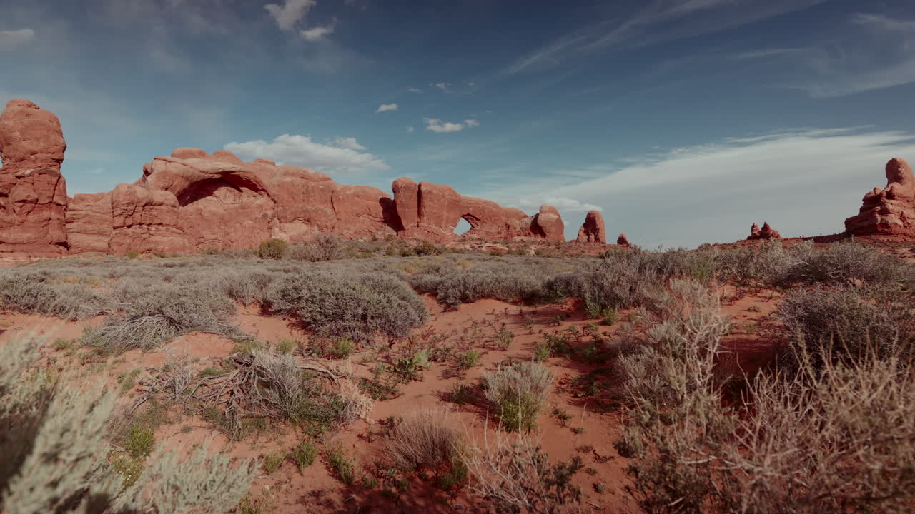 Red Rock Arches National Park Landscape
