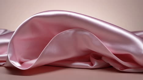 pink silk fabric