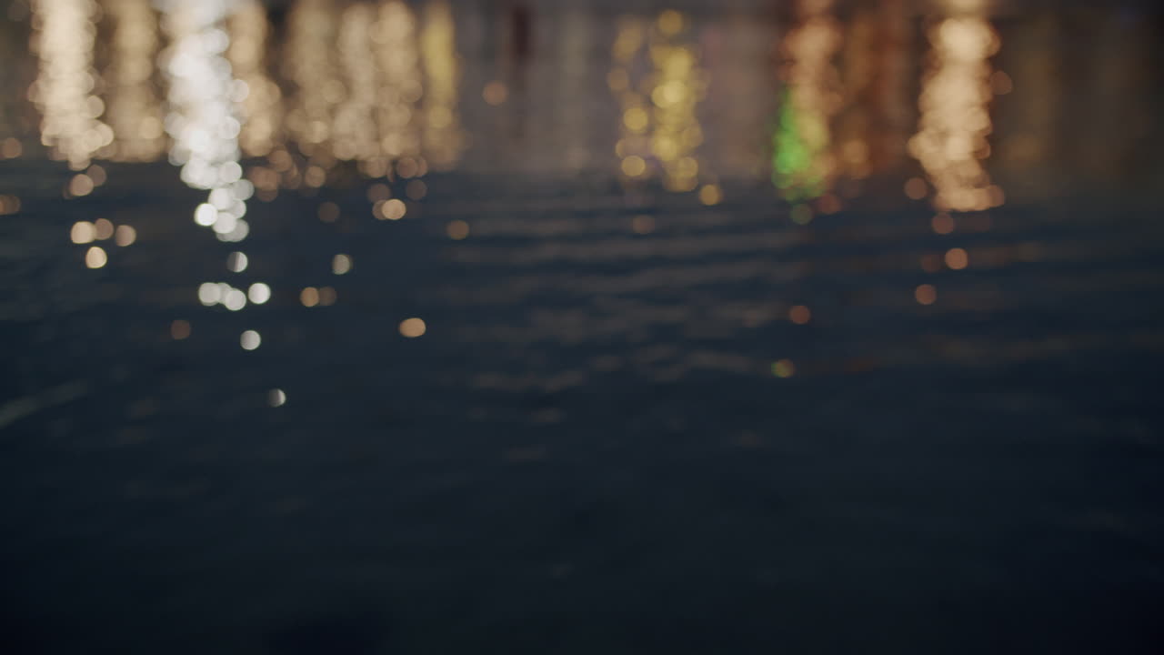 el ambiente del bokeh del crepúsculo