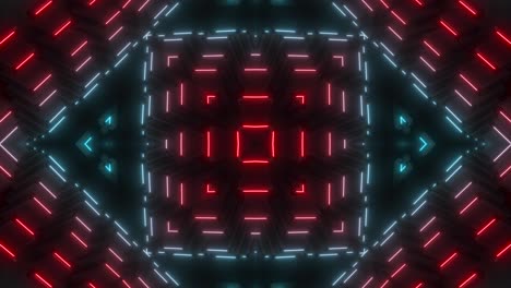 patrón abstracto geométrico de neón