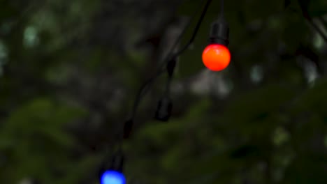 slow motion shot of a different colored lights