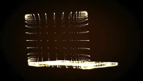 video de una forma de una computadora portátil de iluminación amarilla