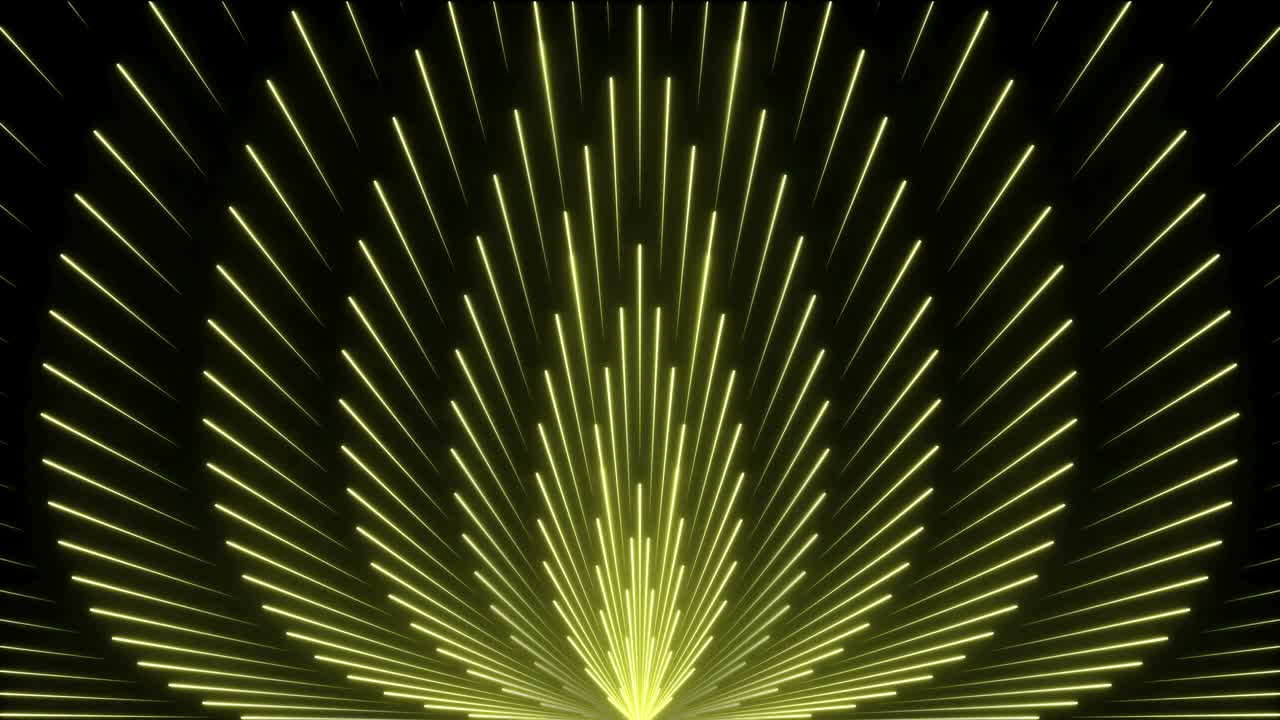 astratto elegante creativo che apre l'animazione al neon.