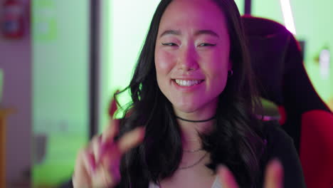 gen z gamer, streamer or influencer woman