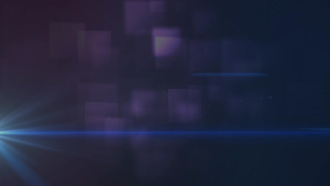 모양 위에 빛의 반점이 애니메이션