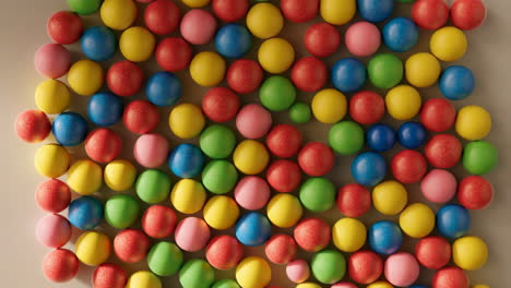 vibrant colorful candy spheres textured background