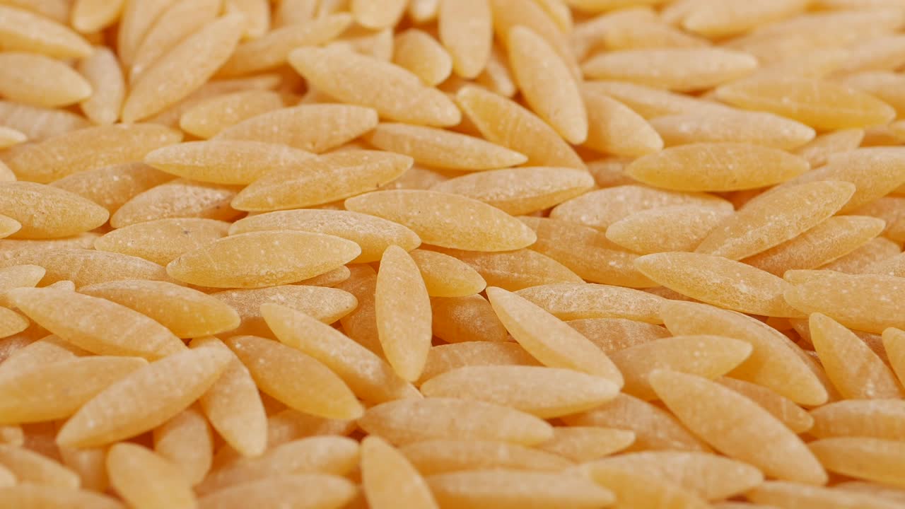 오르조 파스타의 클로즈업