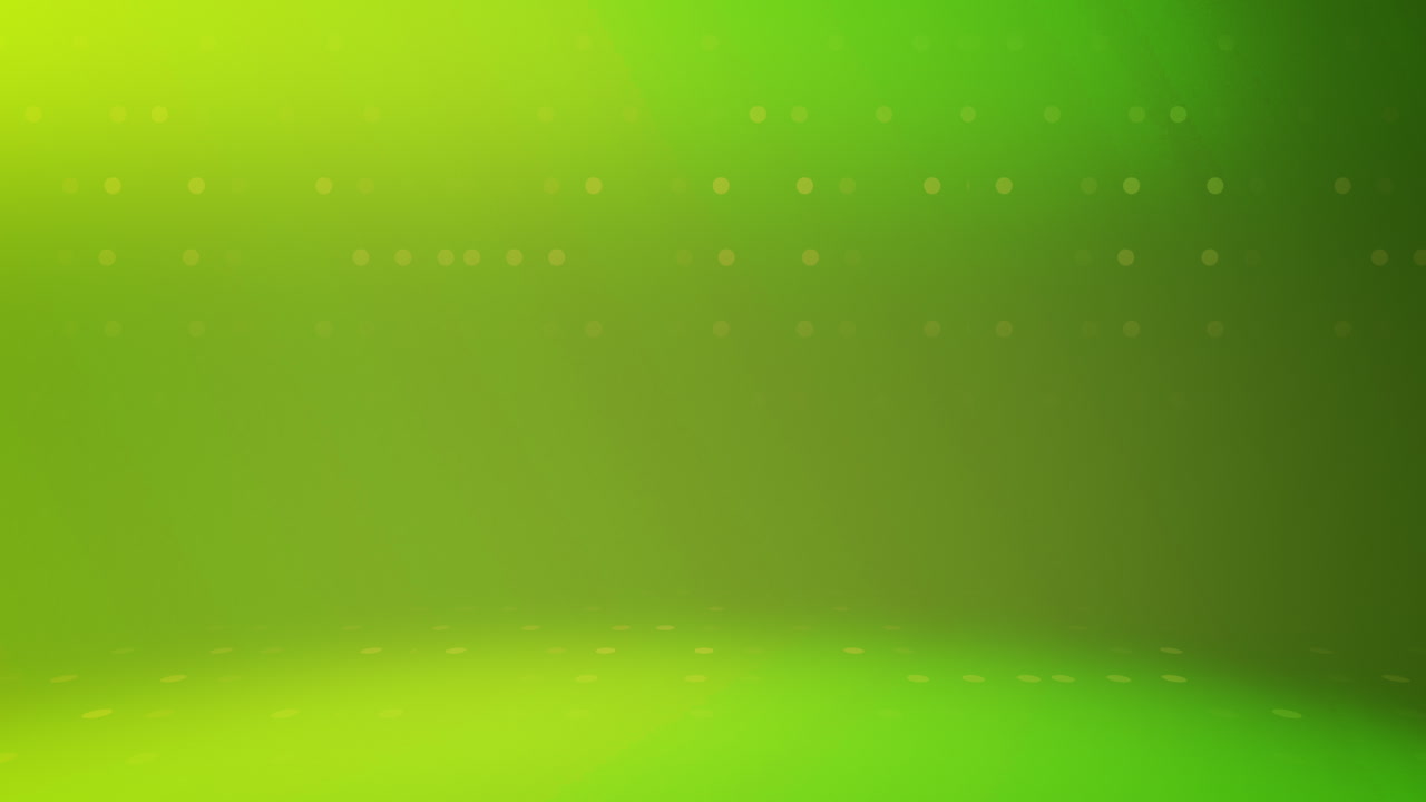 fondo verde vibrante con diseño de puntos enérgicos