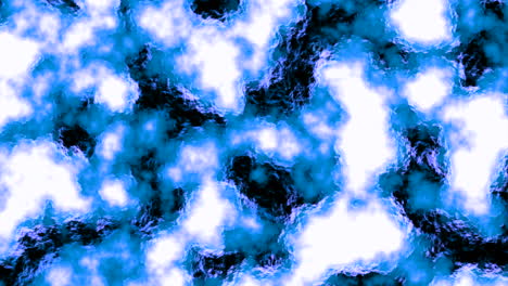 patrón abstracto azul y blanco