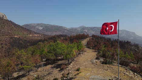 Turkish-Flag-in-Hill