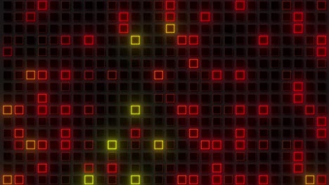 abstract led light grid pattern