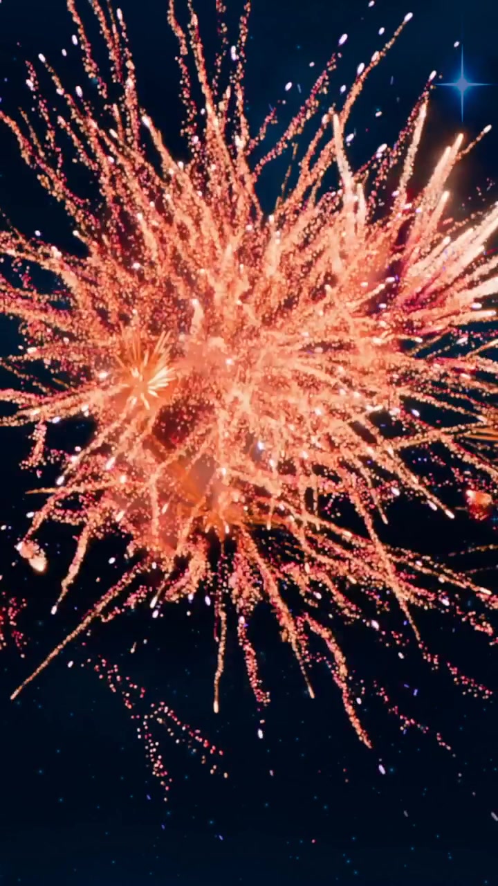 Vuurwerk in de lucht