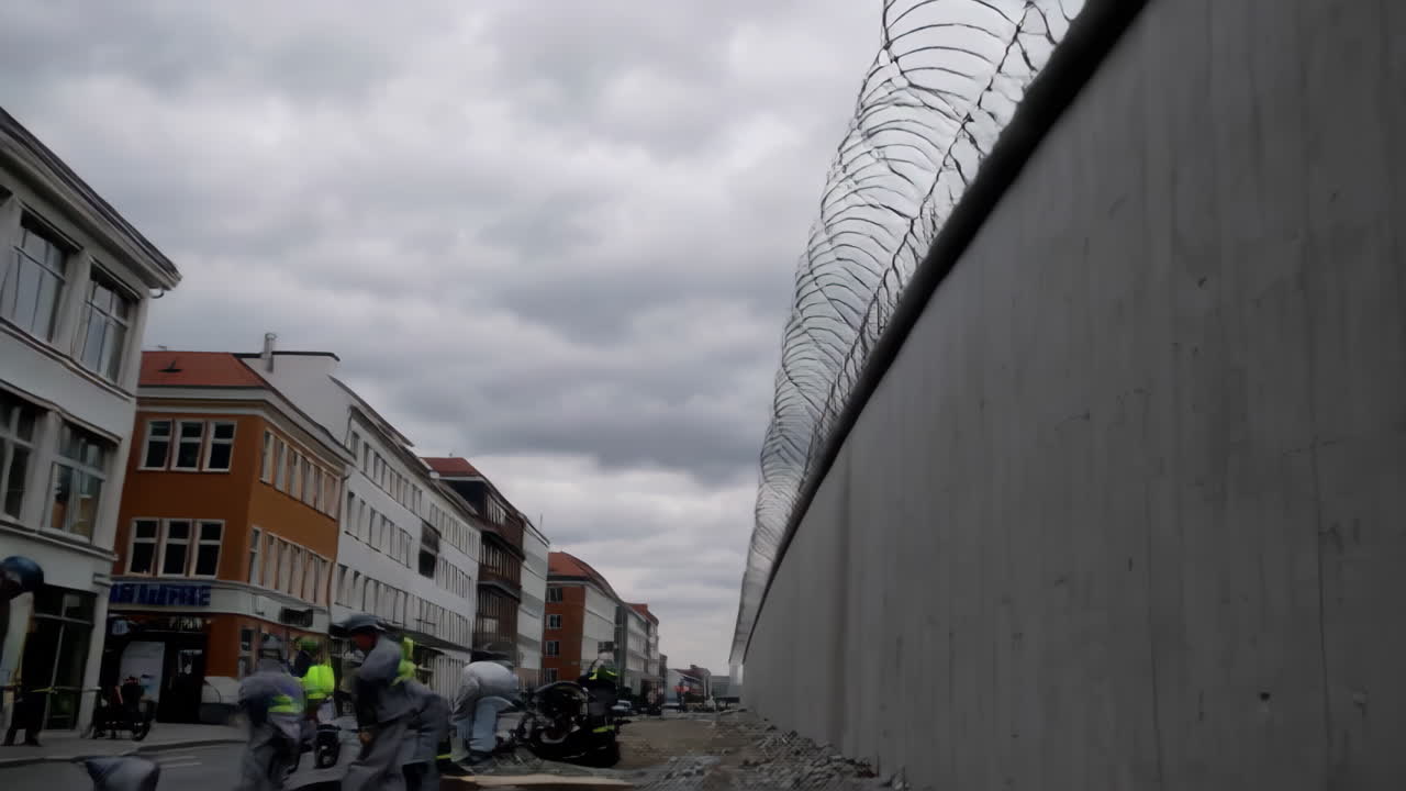 Berlin Wall Reconstruction Site
