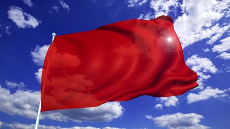 bandera roja (en bucle)