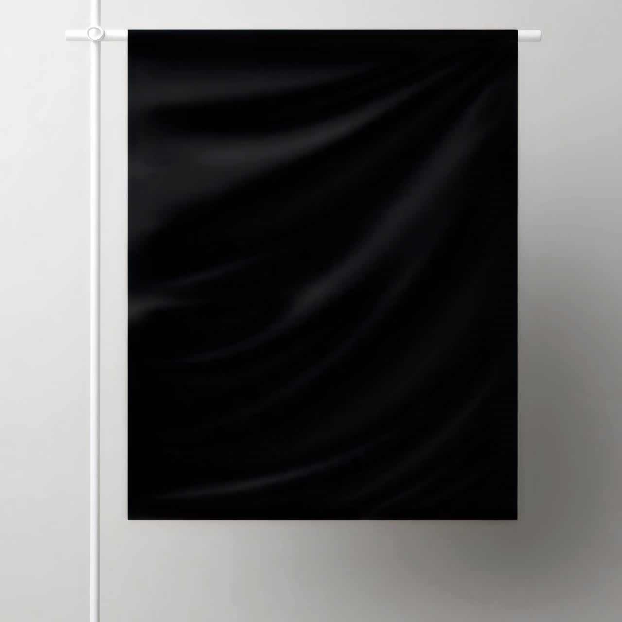 Mockup live di poster appeso, sovrapposizione animata, video 4K trasparente, canale alfa, ProRes 4444