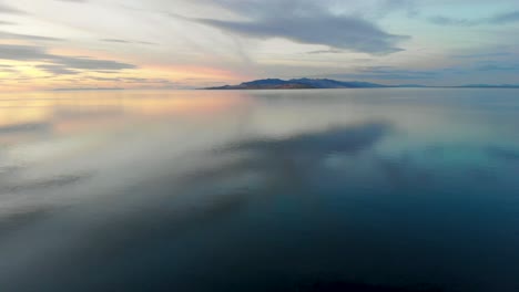 Sonnenuntergang-Am-Großen-Salzsee