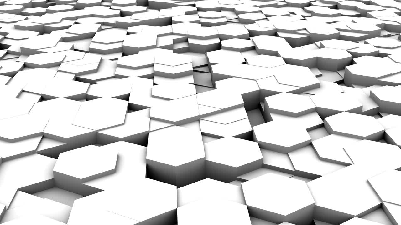 el fondo de los hexágonos