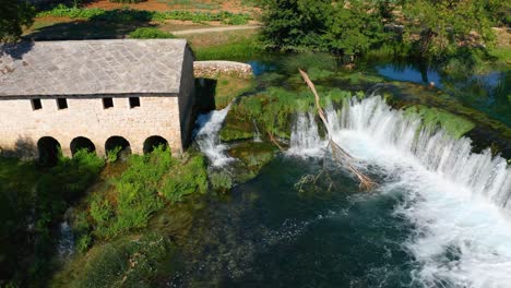 waterfall on trebizat river, kravica, bosnia and herzegovina