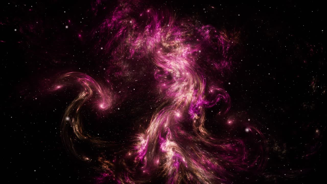 Stars background. Flying Through Space.