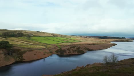 yorkshire moorlands in the english countryside
