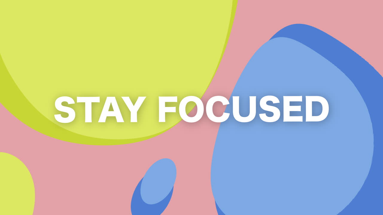 Motivational graphic motion design modern lifestyle digital artwork vibrant colors eye-catching viewpoint