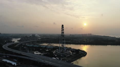 Stunning-aerial-film-of-downtown-Singapore