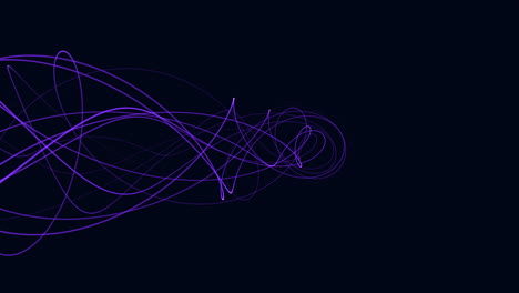 vibrant purple zigzag lines on black dynamic energy in motion