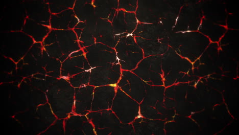 red hot lava pattern