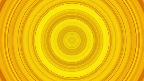 round geometric yellow abstract background