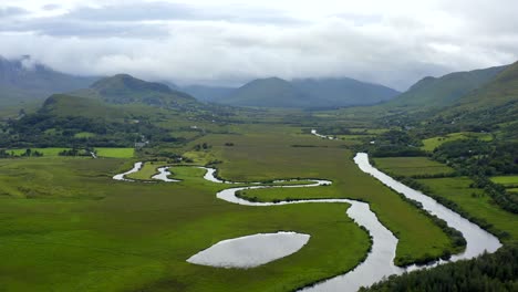 failmore river, maum, connemara, county galway, ireland, july 2021