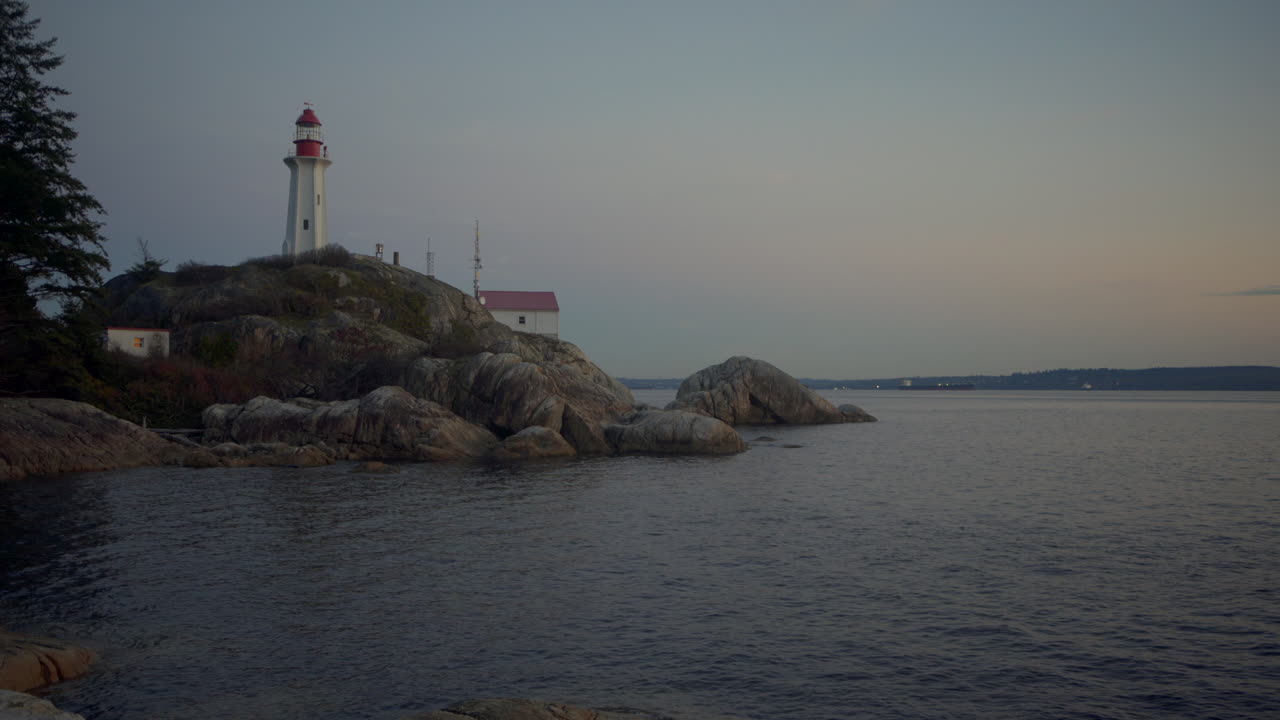 A Sunset View of Point Atkinson Light House