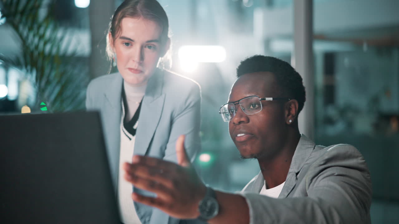 Business colleagues working together in the office