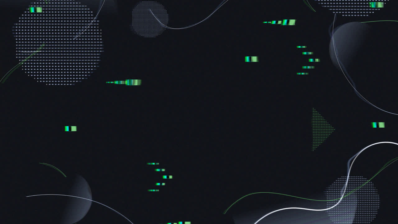 Motion Graphic of Modern background with abstract shapes