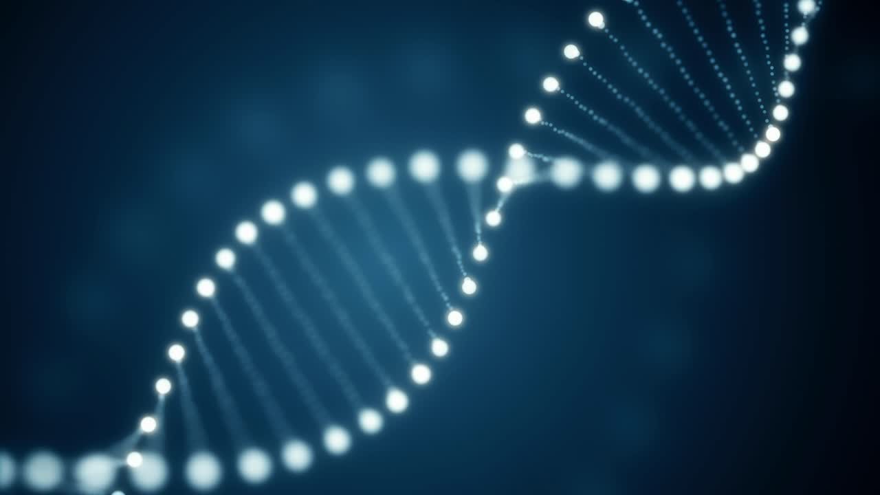 ilustración de doble hélice de adn