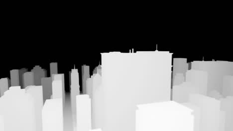 3d city skyline loop 16