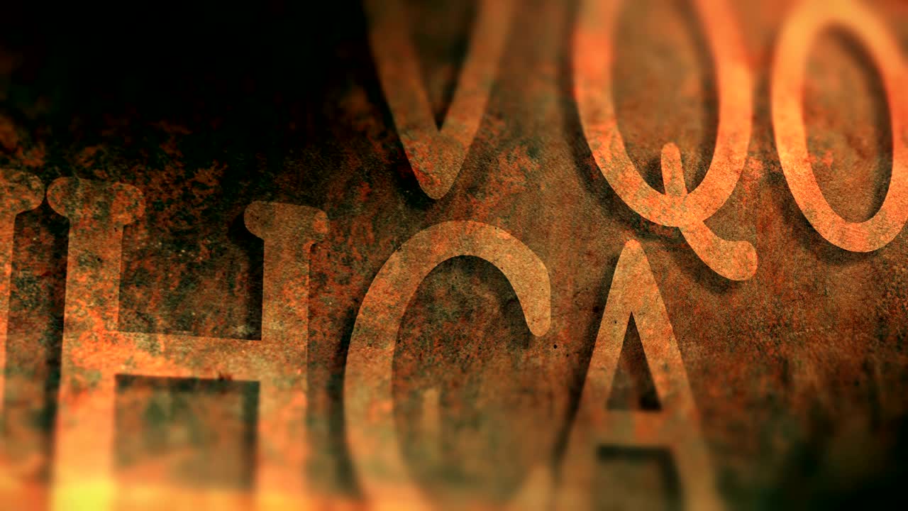 cambiar las diferentes letras del alfabeto de la historia