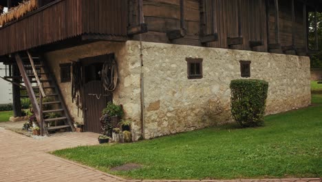 charming kumrovec home featuring rustic design. croatia