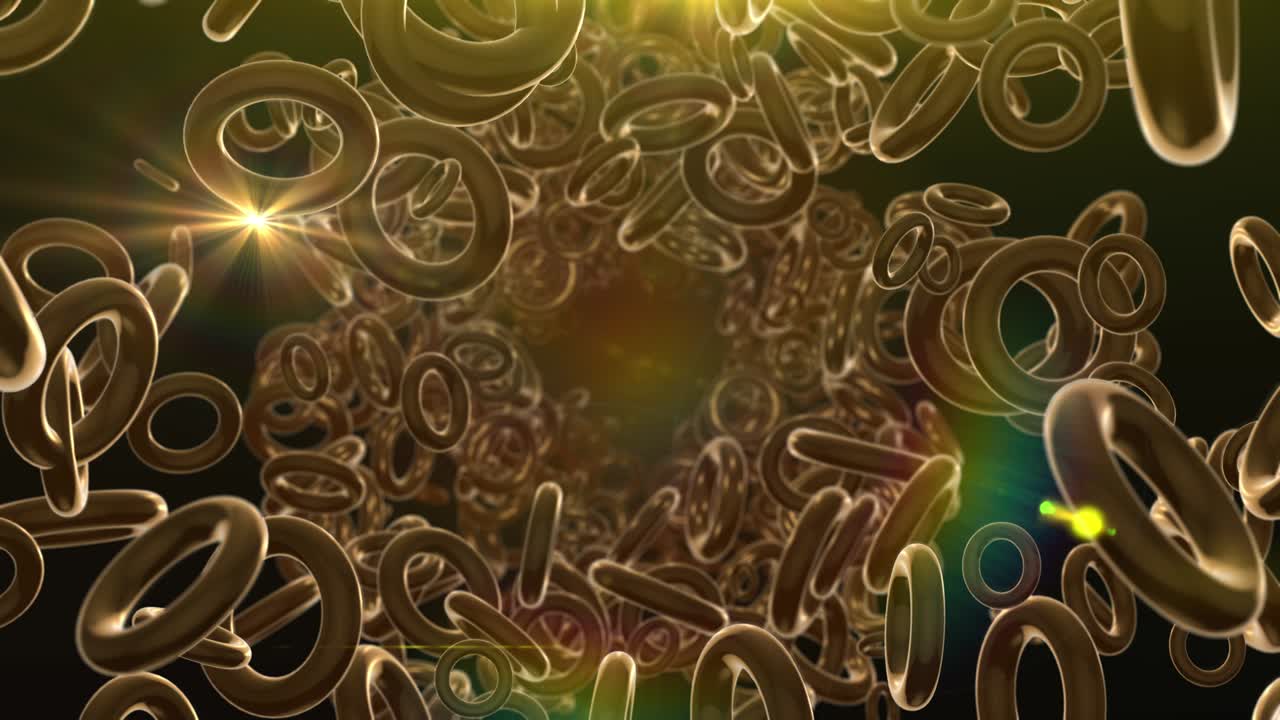 황금 반지의 끝없는 터널