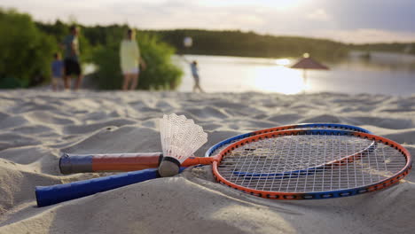 Badminton-equipment