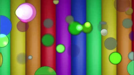 Animation-of-spots-over-rainbow-stripes-and-colours-moving-on-seamless-loop