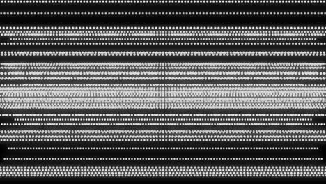 White color Dot Shape Pattern animation motion graphics