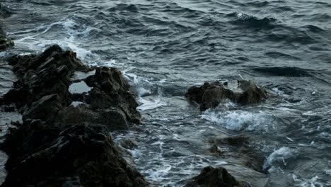 Olas-Salpicadura-Naturaleza-Noruega-Norte-De-Noruega-Andoy-Andøya-Andenes