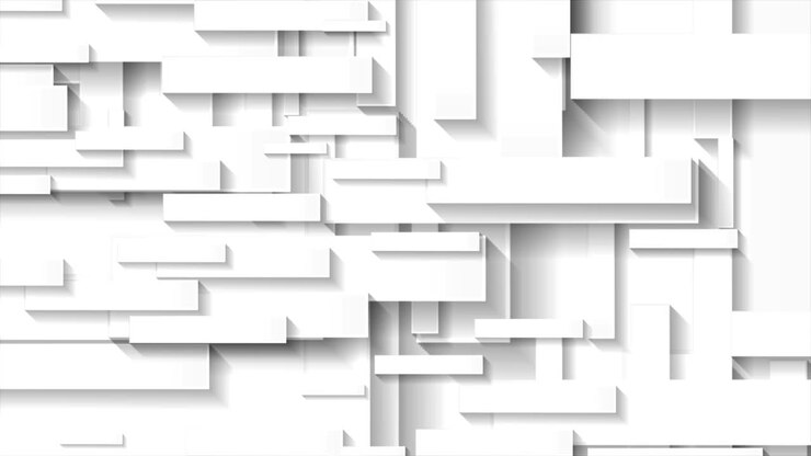 Abstract grey tech geometric rectangles video animation